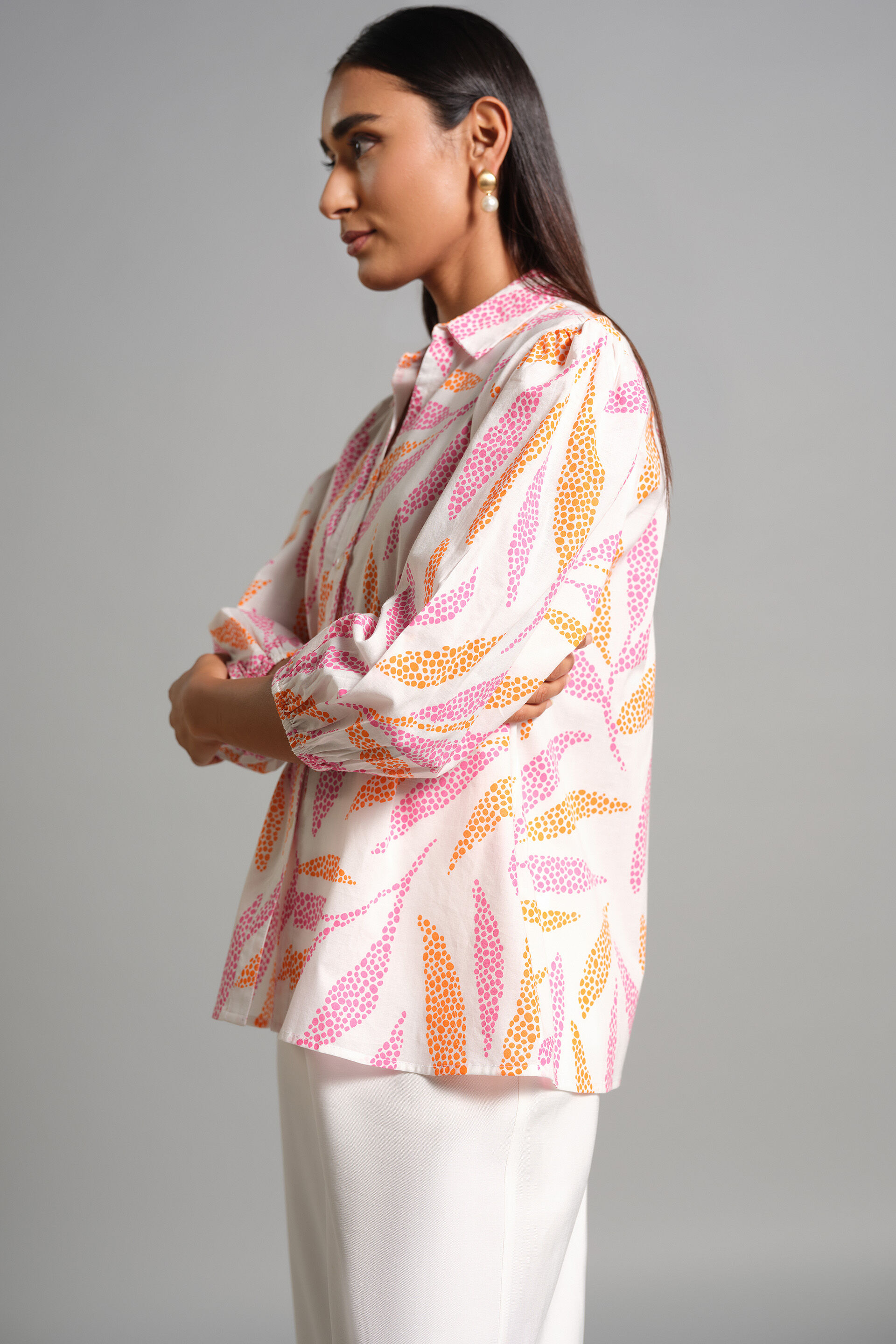 Leaf Love Shirt, Pink, image 5